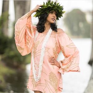 Simply sisters off the shoulder dress